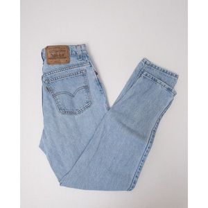 LEVI’S Vintage Orange Tab 951 90’s Light Wash Stonewash High Waisted Mom Jeans